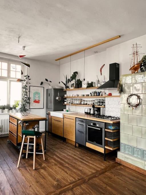 Nastrojowe Mieszkanie W Centrum Gdańsk Buitenkant foto